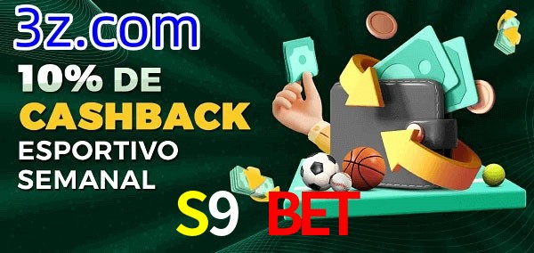 10% de bônus de cashback na S9 Bet