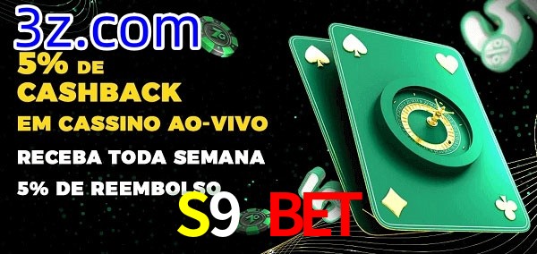 Promoções do cassino ao Vivo S9 Bet
